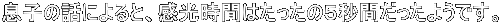 q̘bɂƁAԂ͂̂TbԂ悤łB 