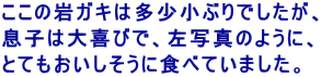 ̊KL͑ԂłA q͑тŁAʐ^̂悤ɁA ƂĂɐHׂĂ܂B